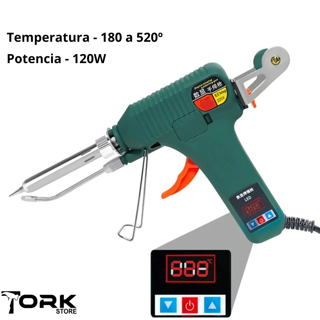 Ferro De Solda Semi-automatico 120w - Frete Grátis