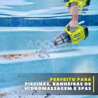 Aspirador de Piscina Sem Fio 24V/90W - RYOBI ONE PLUS - BIVOLT 110/220