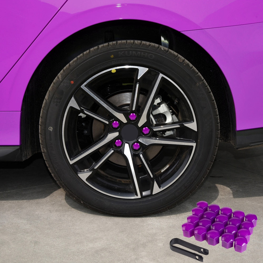 Tampa de Parafuso de Roda - Kit 20 Peças