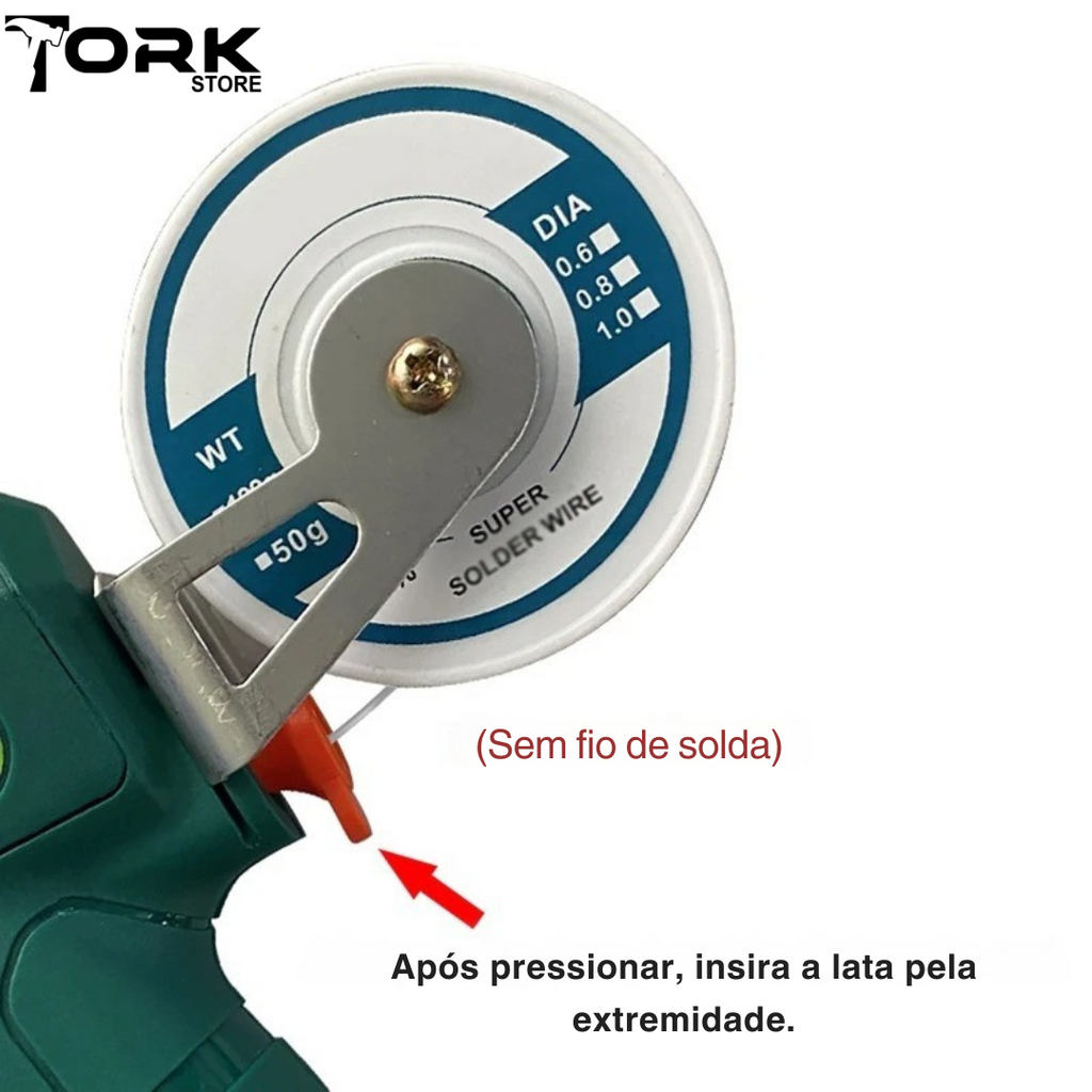 Ferro De Solda Semi-automatico 120w - Frete Grátis